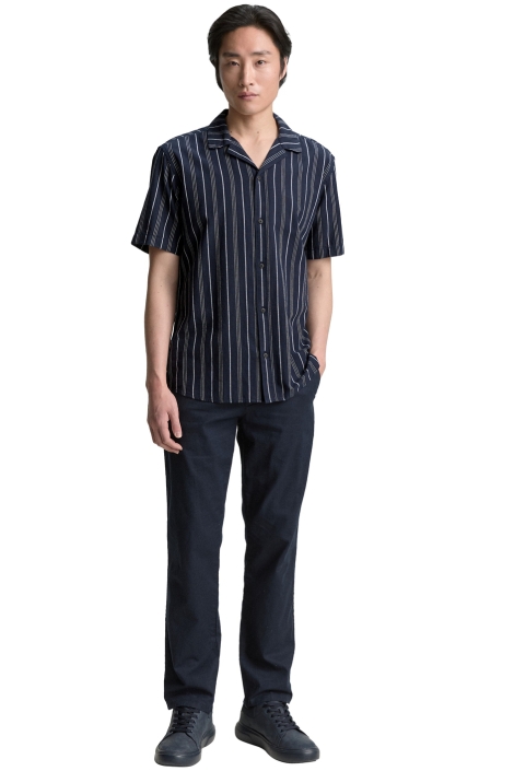 Tom Tailor striped cotton linen shirt